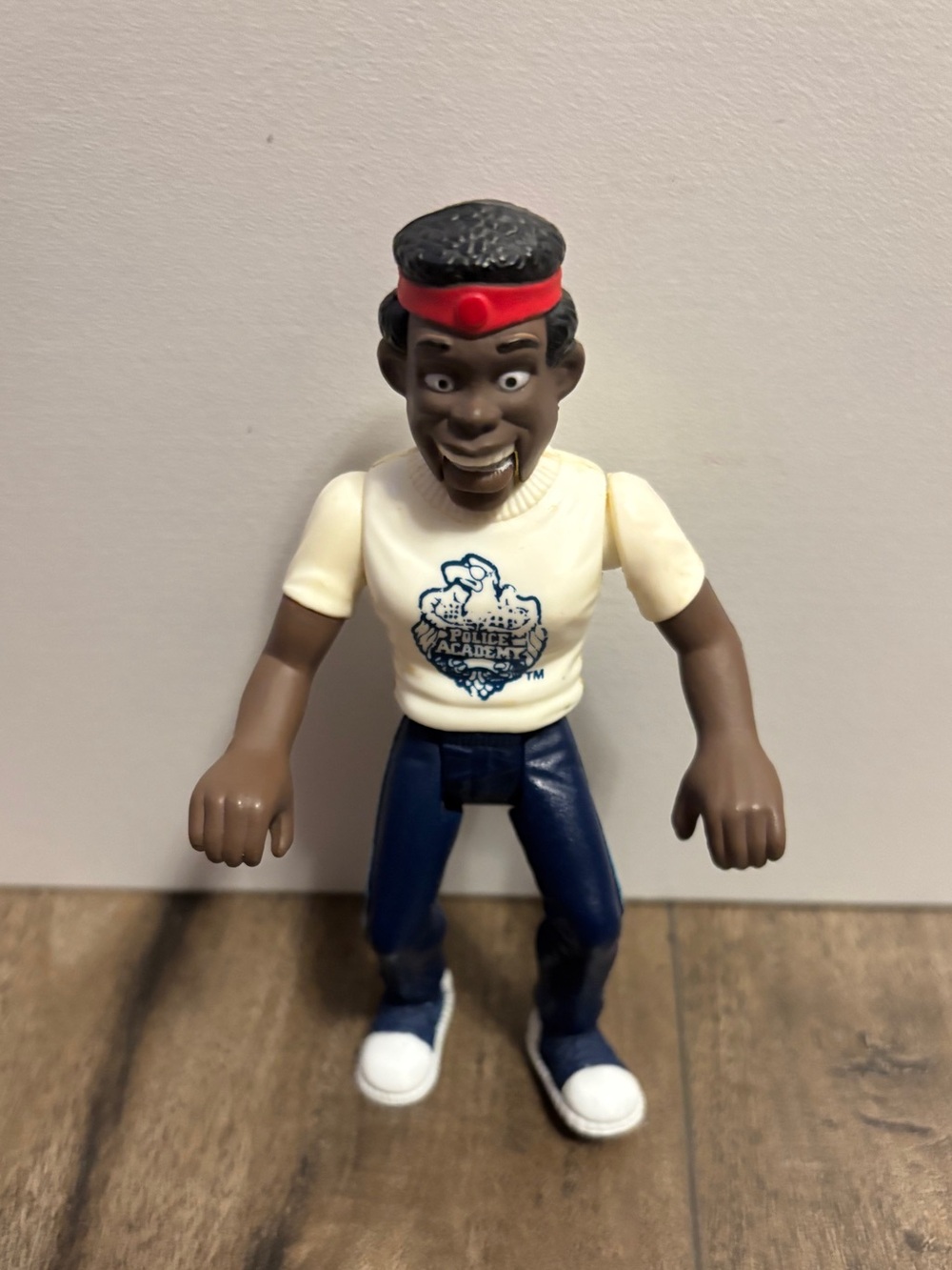 Vintage Kenner Action Figure Police Academy 1988 Larvell Jones
